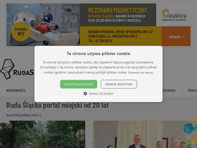 'rudaslaska.com.pl' screenshot