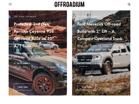 'offroadium.com' screenshot