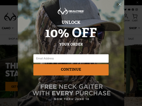 'realtree.com' screenshot