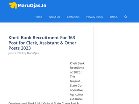 'maruojas.in' screenshot