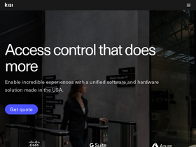 'getkisi.com' screenshot