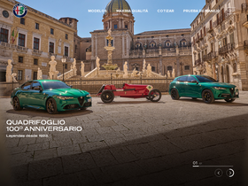 'alfaromeo.mx' screenshot