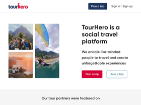'tourhero.com' screenshot