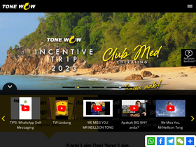 'tonewow.net' screenshot