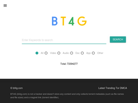 'bt4g.org' screenshot
