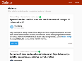 'galena.co.id' screenshot