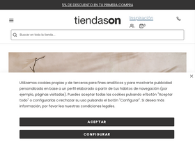 'tiendason.es' screenshot