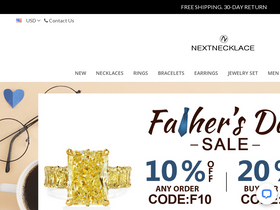 'nextnecklace.com' screenshot