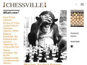 'chessville.com' screenshot