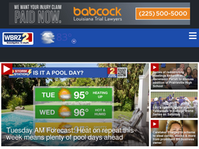 'wbrz.com' screenshot