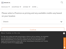 'buick.ca' screenshot