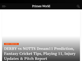 'primesworld.com' screenshot