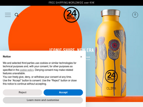 '24bottles.com' screenshot