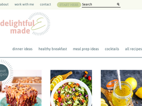 'delightfulemade.com' screenshot