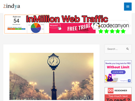 '2indya.com' screenshot