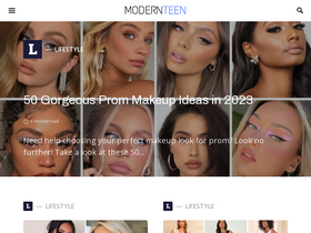 'modernteen.co' screenshot