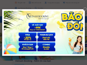 'vietnambooking.com' screenshot
