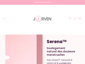 jorven.fr homepage screenshot