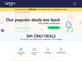 'lycamobile.us' screenshot