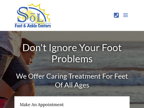 'solfoot.com' screenshot
