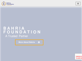 bahriafoundation.com