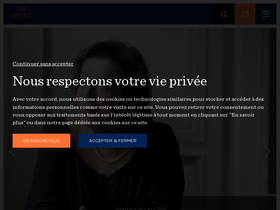 'theatrechampselysees.fr' screenshot