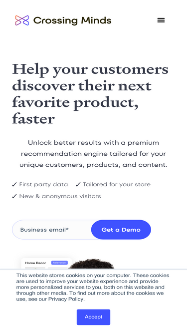 crossingminds.com