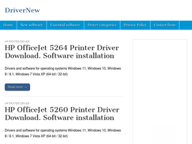 'drivernew.com' screenshot