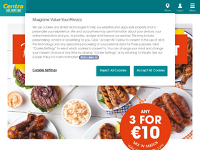 'centra.ie' screenshot