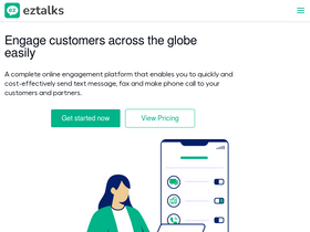 'eztalks.com' screenshot