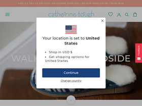 catherinetough.co.uk homepage screenshot