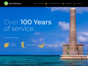 'bankofkhartoum.com' screenshot