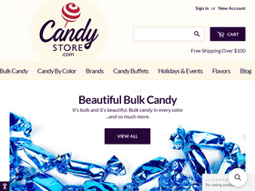 'candystore.com' screenshot