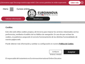 'euroinnova.cl' screenshot