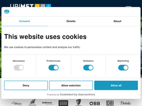 'ubimet.com' screenshot