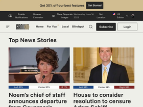 'ground.news' screenshot