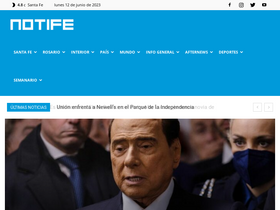 'notife.com' screenshot