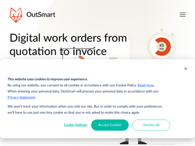 'out-smart.com' screenshot