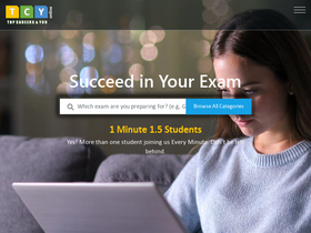 'tcyonline.com' screenshot