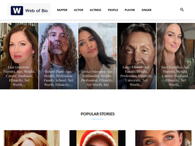 'webofbio.com' screenshot