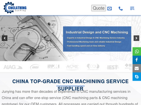 'cnclathing.com' screenshot