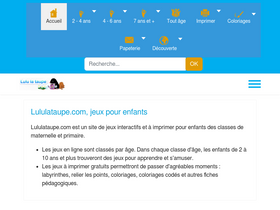 'lululataupe.com' screenshot