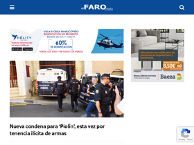 'elfarodeceuta.es' screenshot