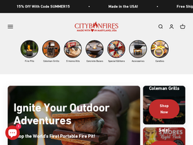 'citybonfires.com' screenshot