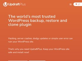 'updraftplus.com' screenshot