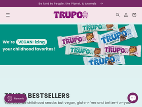 Trupo homepage screenshot