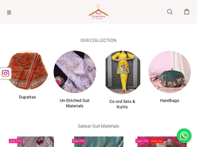 neelcreationsbysaanvi.com homepage screenshot