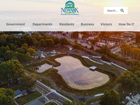 'newarkde.gov' screenshot