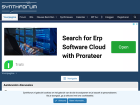 'synthforum.nl' screenshot