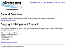'airstreamcomm.net' screenshot